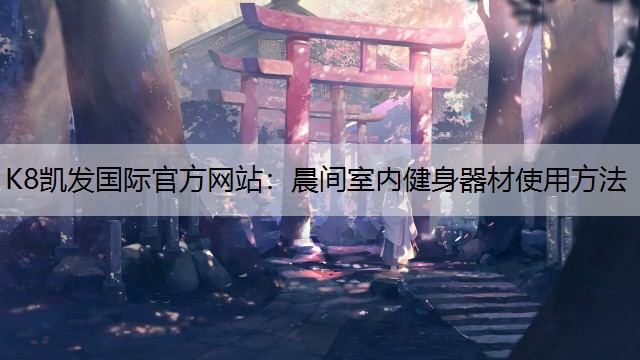 K8凯发国际官方网站：晨间室内健身器材使用方法