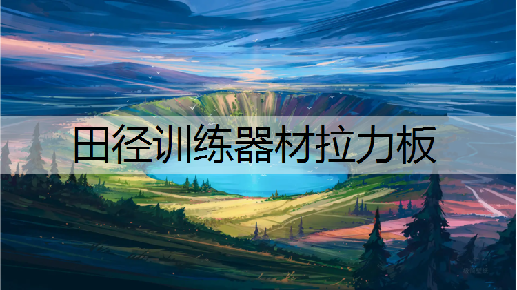 田径训练器材拉力板