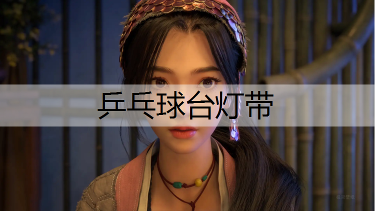 乒乓球台灯带