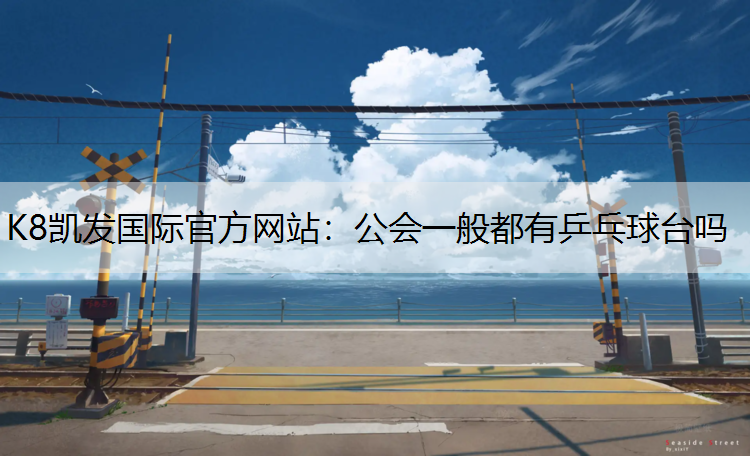 公会一般都有乒乓球台吗