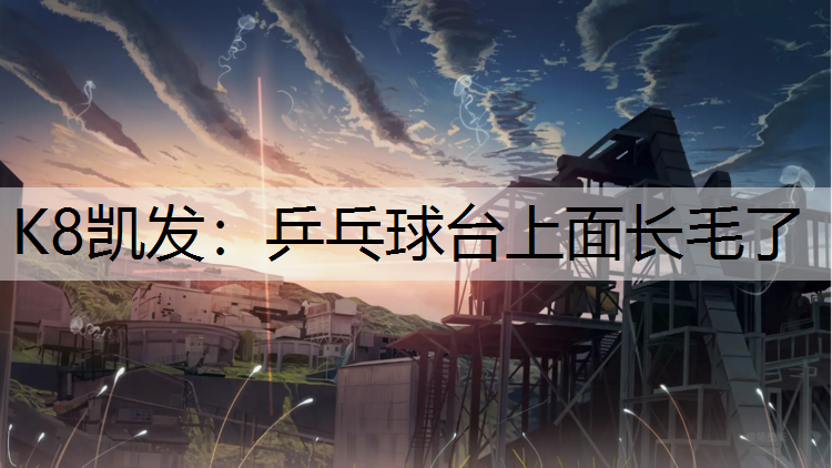 乒乓球台上面长毛了